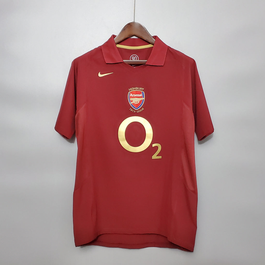 Camiseta Arsenal Retro 2005-2006 Henry
