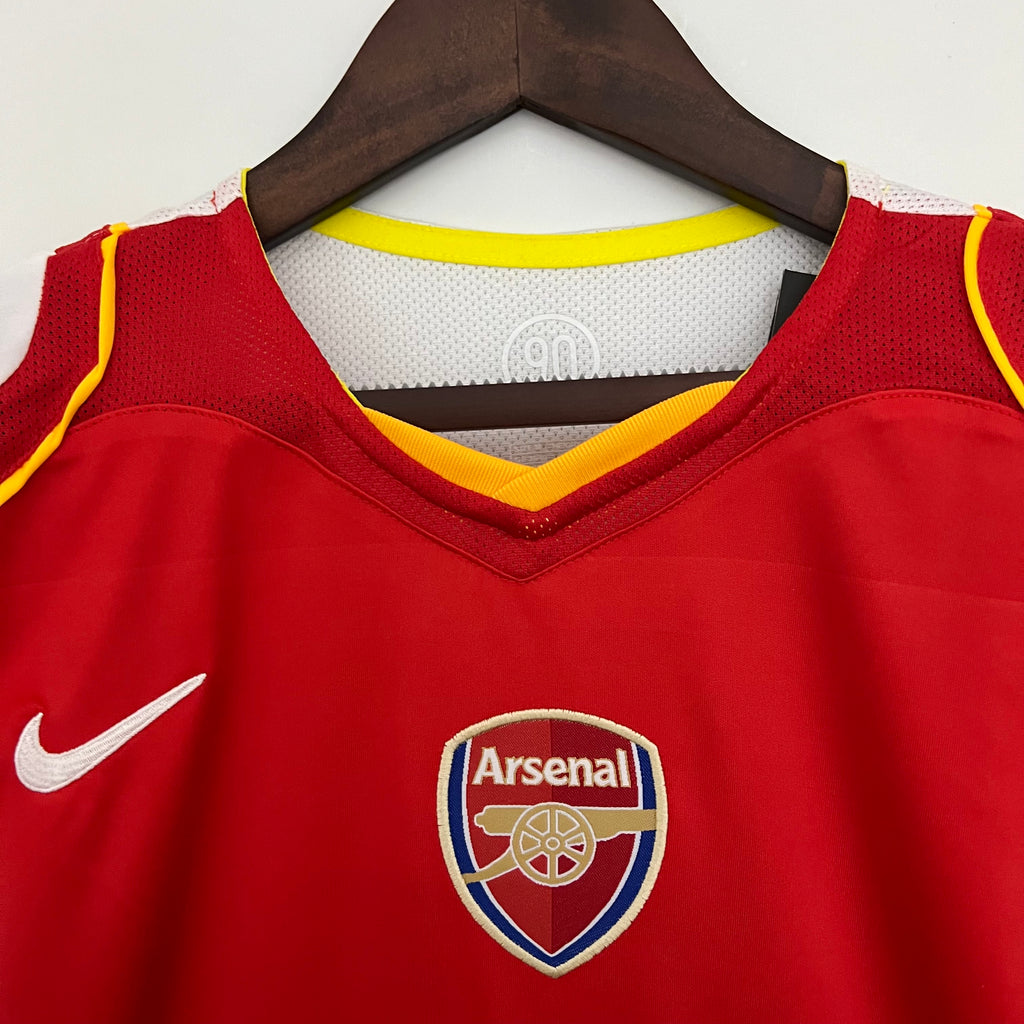 Camiseta Arsenal Retro 2004-2005