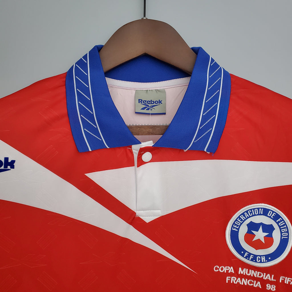 Camiseta Chile Retro Mundial 1998