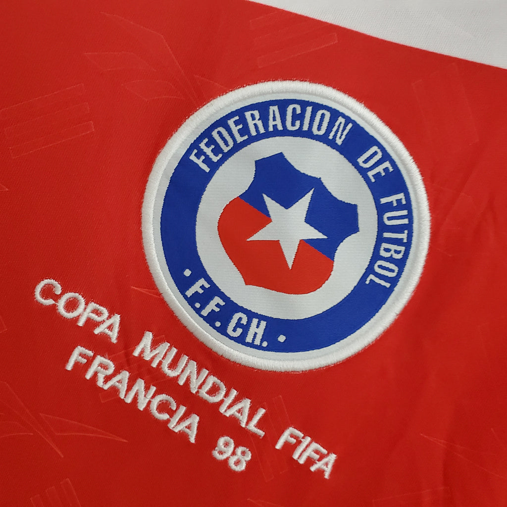 Camiseta Chile Retro Mundial 1998