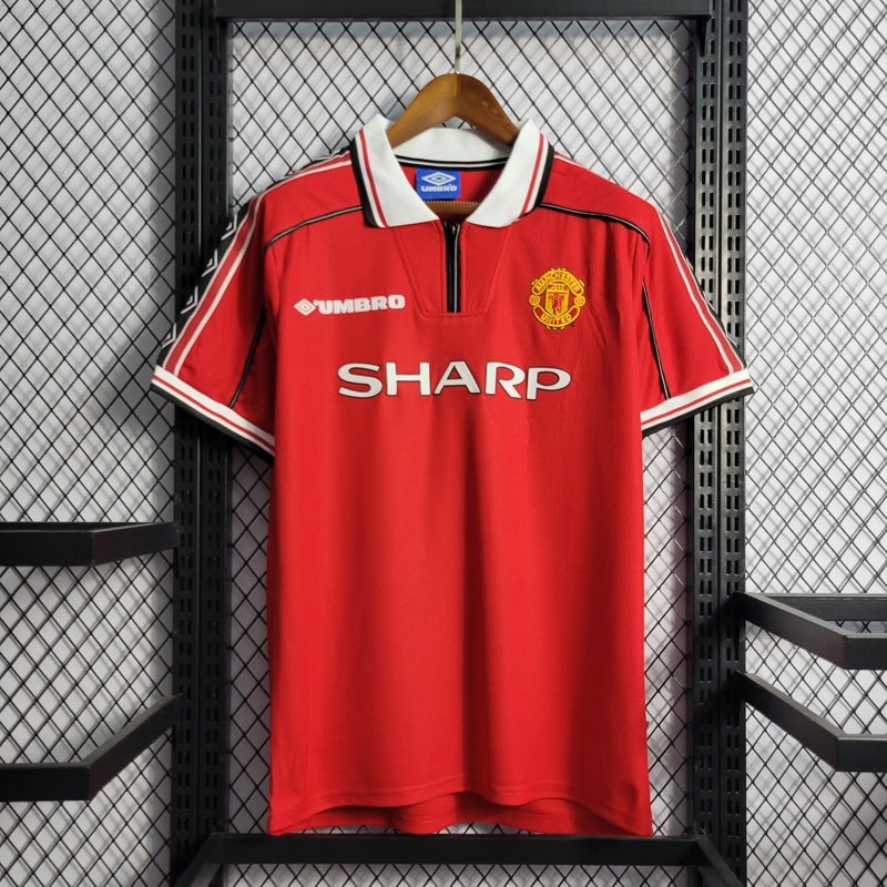 Camiseta  Manchester United Retro 1998-1999