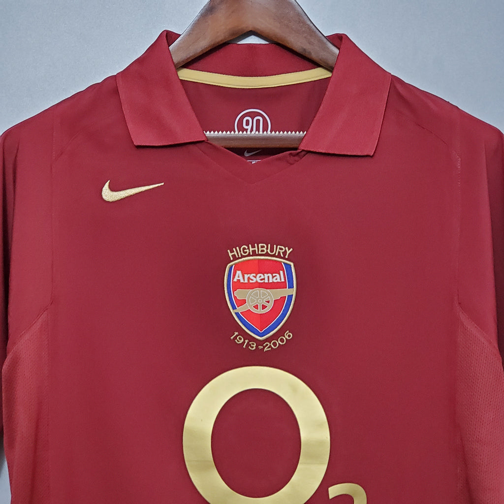 Camiseta Arsenal Retro 2005-2006 Henry