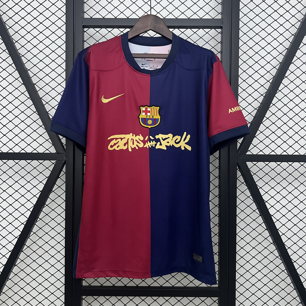 Camiseta Edición Limitada FC Barcelona x Travis Scott 2024 - 2025